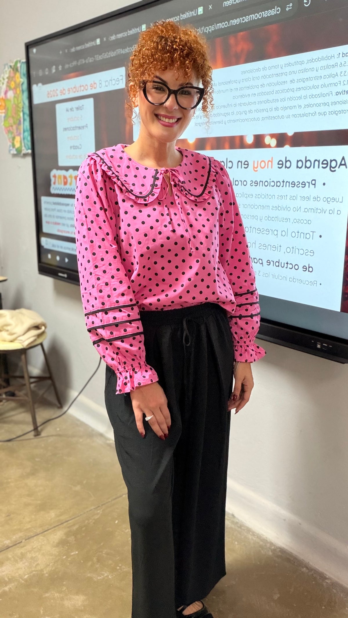 Blusa Pink Polka Dot – TTS Fashion | TTS Fashion