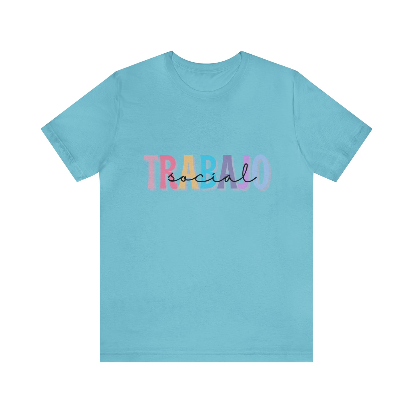 Trabajo social colorfull shirt