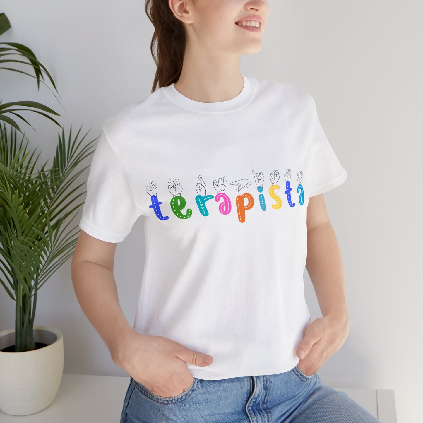 ASL Therapist | Unisex Jersey Short Sleeve Tee