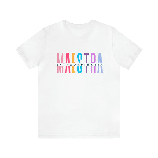 Maestra extraordiaria | Canva teacher shirt