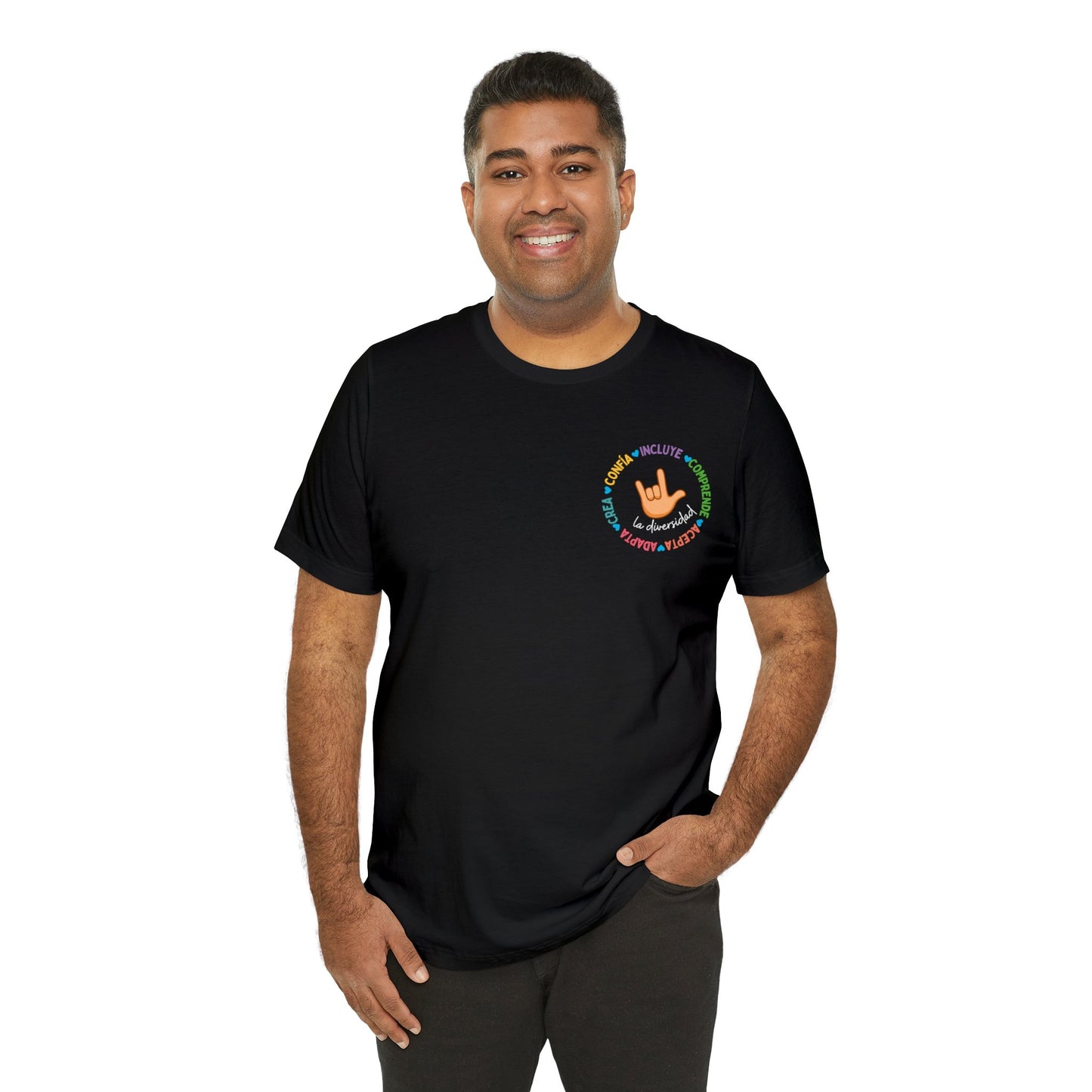 ASL Diversity Inclusive unisex t shirt
