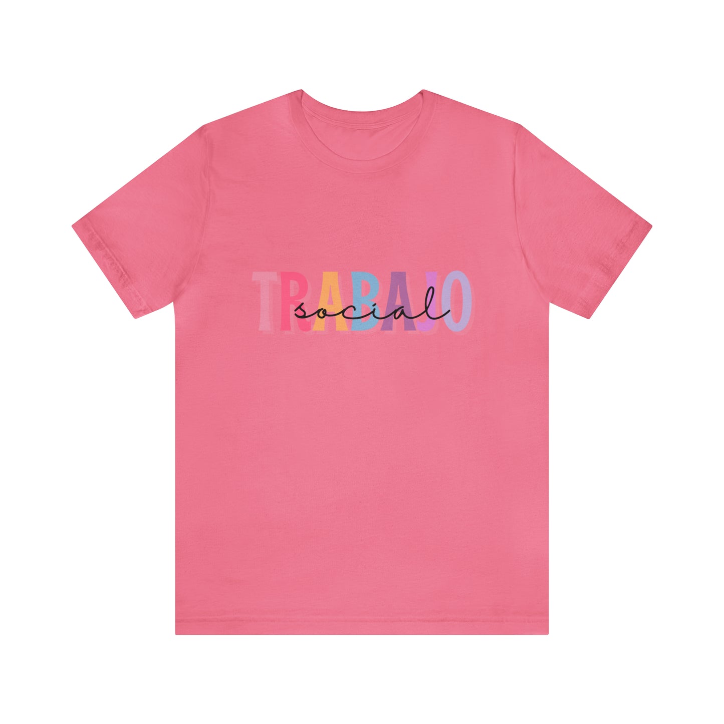 Trabajo social colorfull shirt