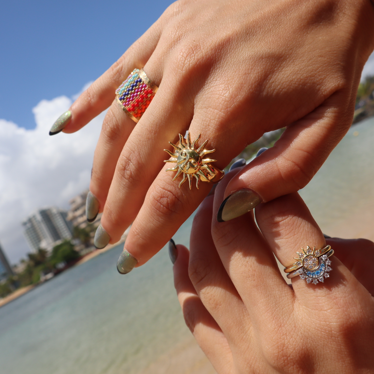 ★Summer Collection ★ Sun ring | Sol radiante