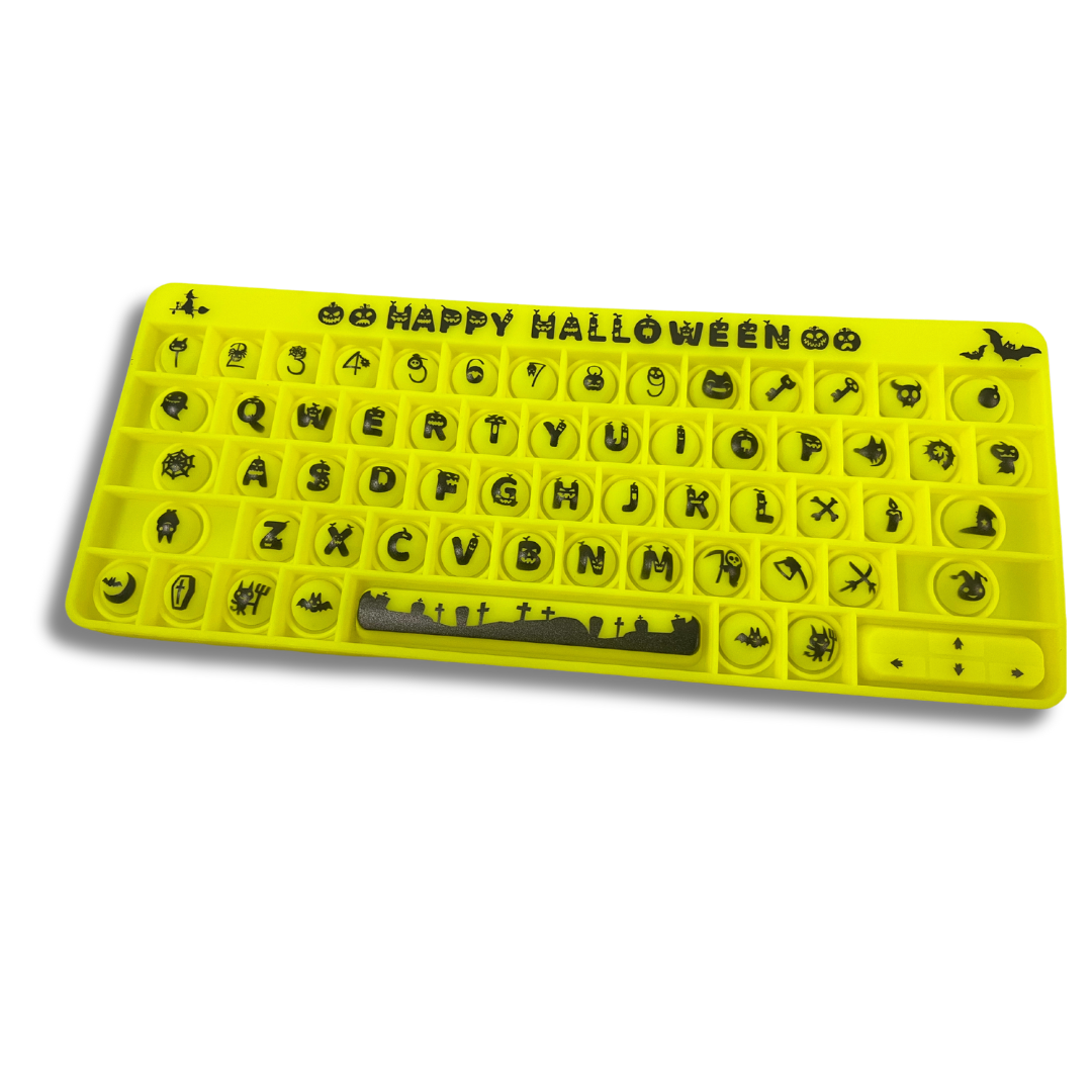 Teclado sensorial | Halloween | Fidget keyboard