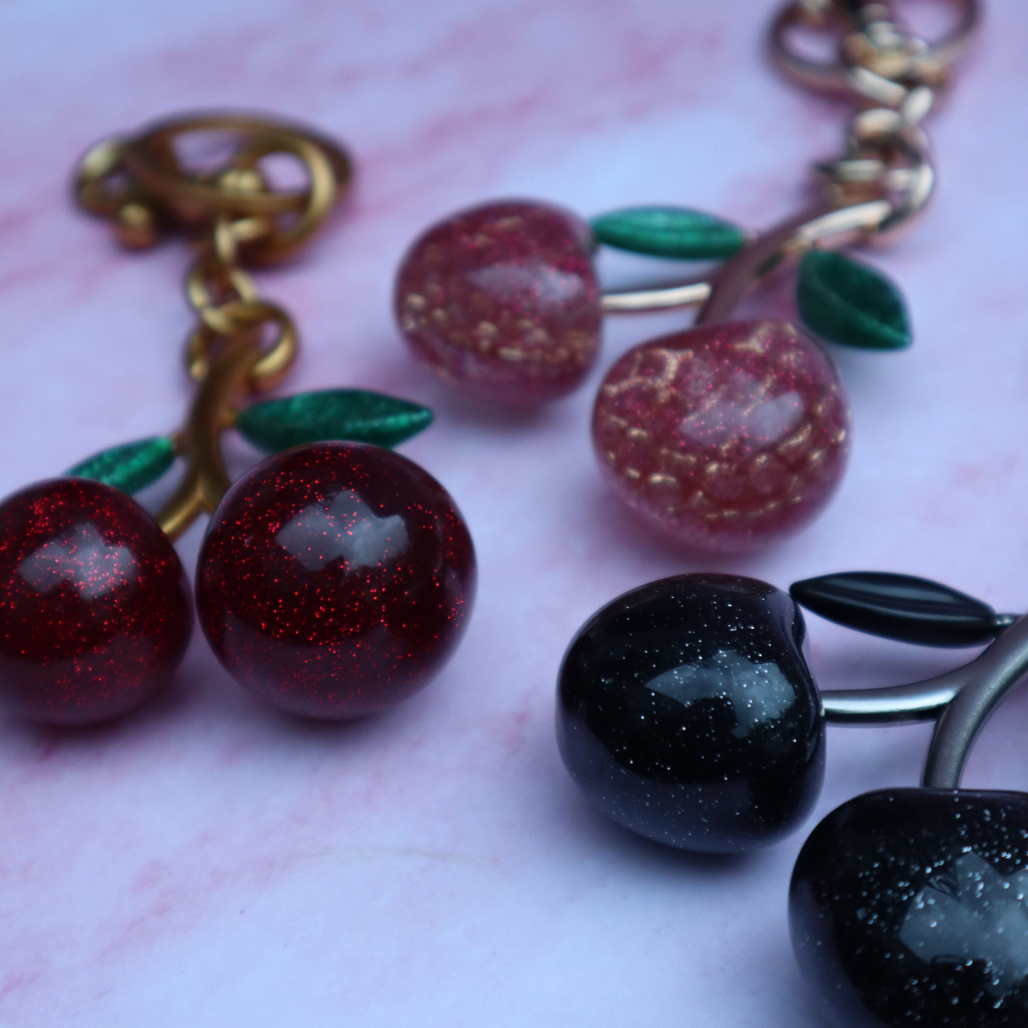 Colgante llavero para la mochila| Cherry bagcharm