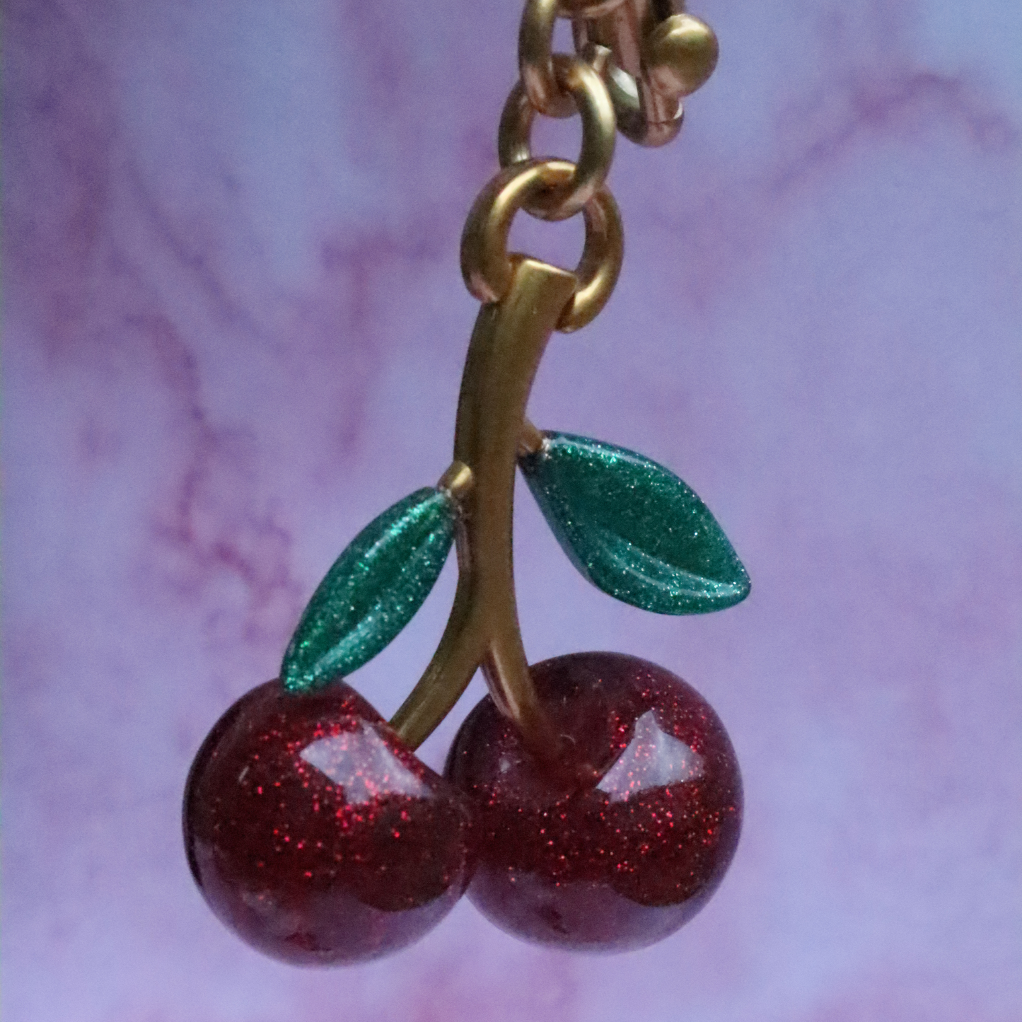 Colgante llavero para la mochila| Cherry bagcharm