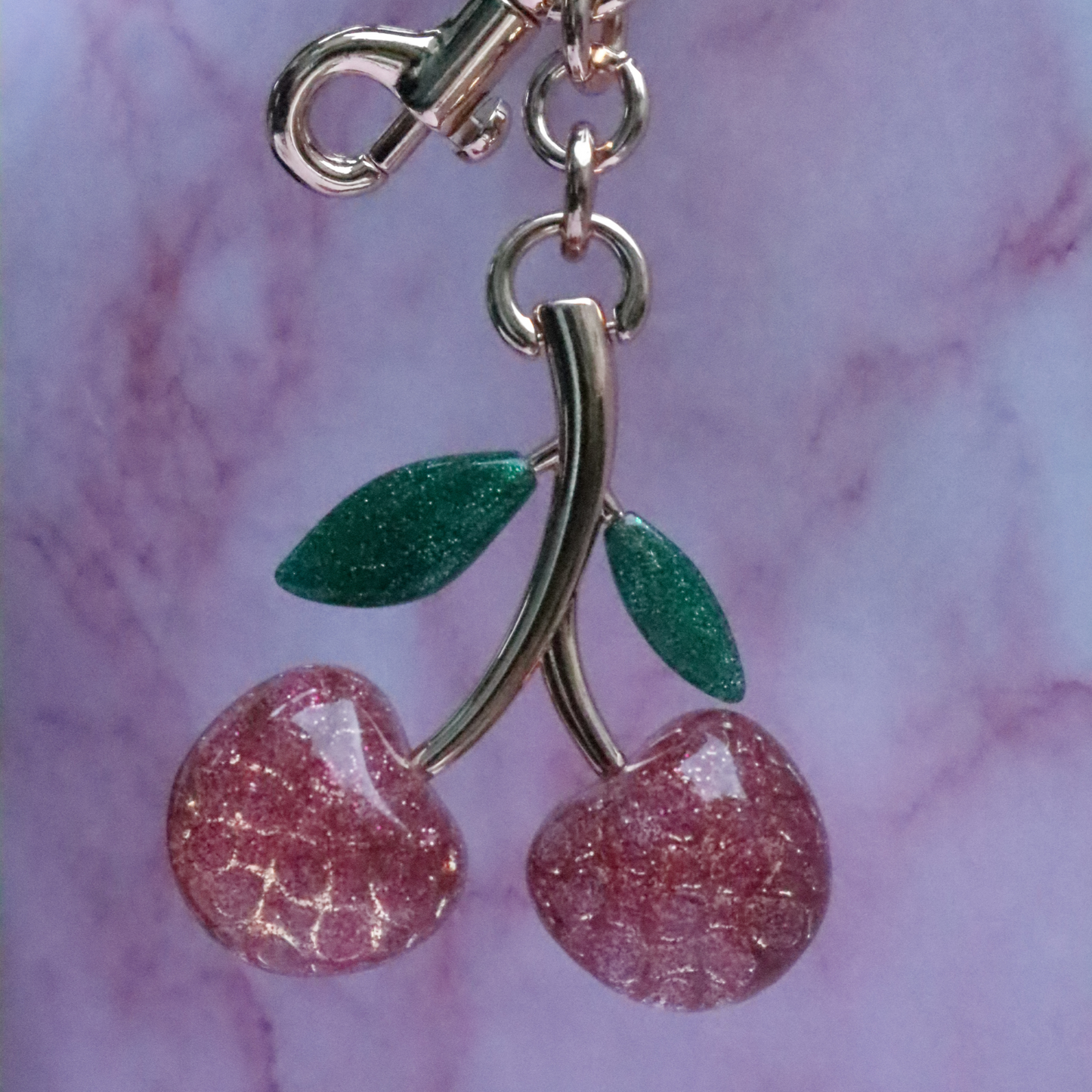 Colgante llavero para la mochila| Cherry bagcharm