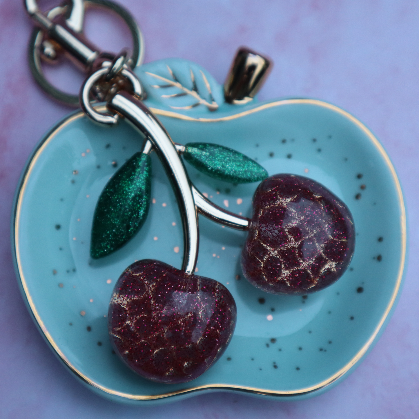 Colgante llavero para la mochila| Cherry bagcharm