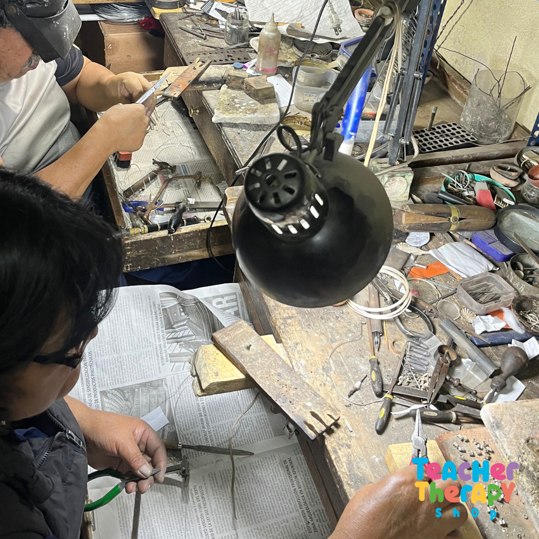 Aretes en plata | Yachachiq | Manzana