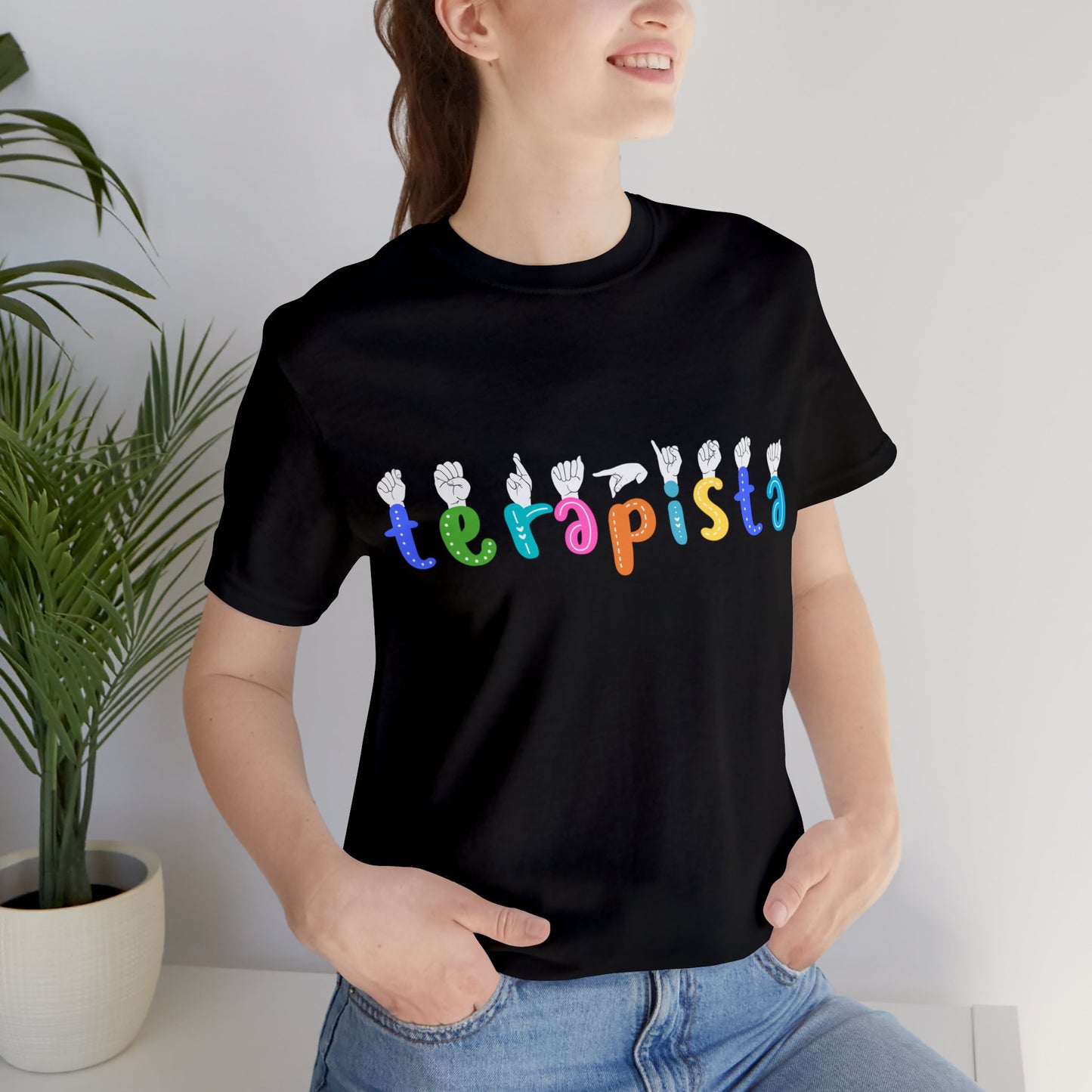 ASL Therapist | Unisex Jersey Short Sleeve Tee