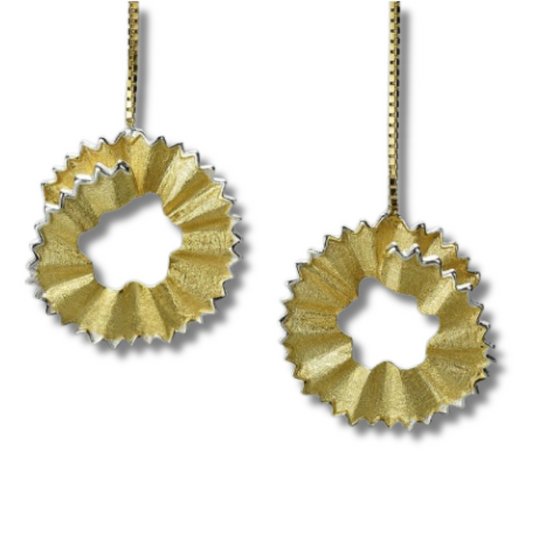 Colgantes cachispa lápiz | Plata 925