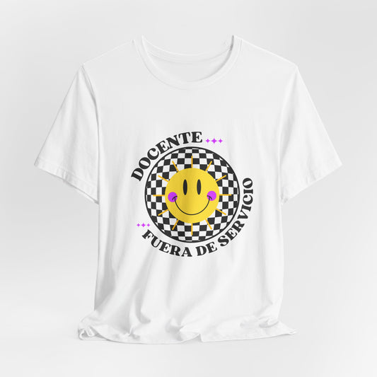 Docente fuera de servicio black | Unisex tshirt