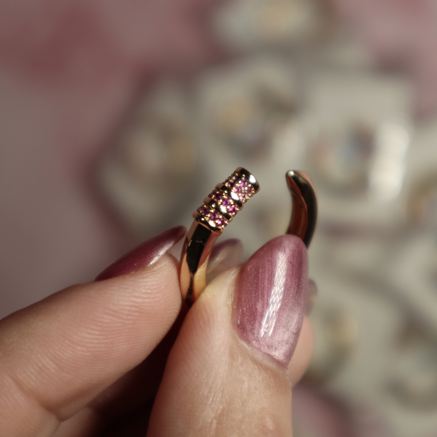 Sortija en forma de lápiz | Pencil ring