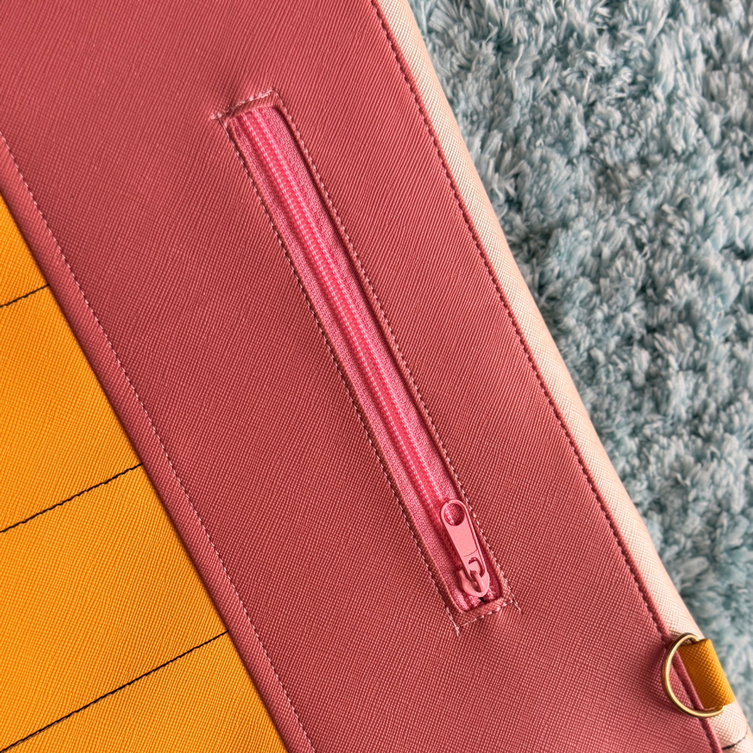 Cartera Lápiz para Maestras – Bolso mediano Tipo Clutch con Correa | Pencil Bag Teacher Gift