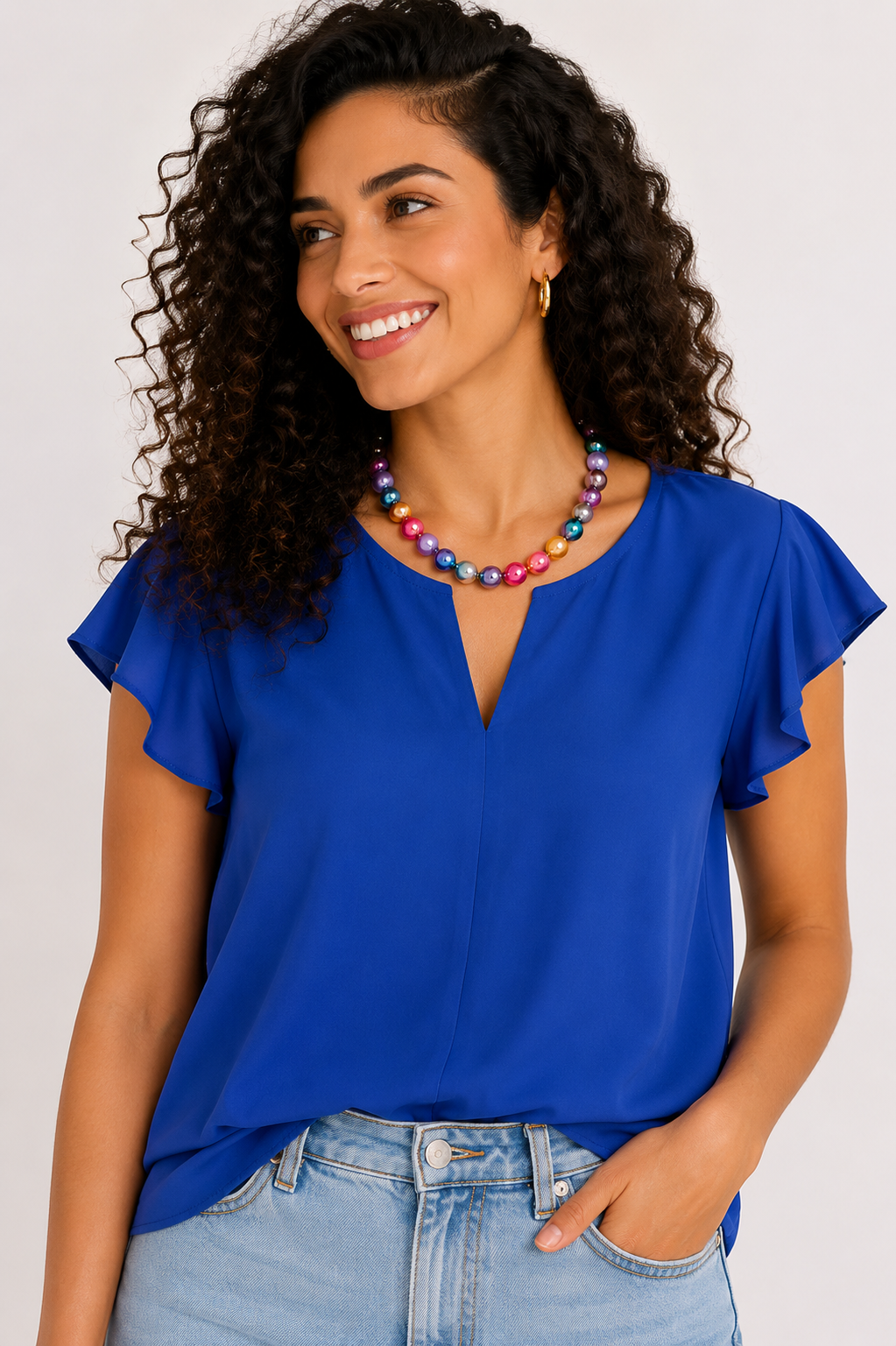 Collar confeti multi | Bubble gum