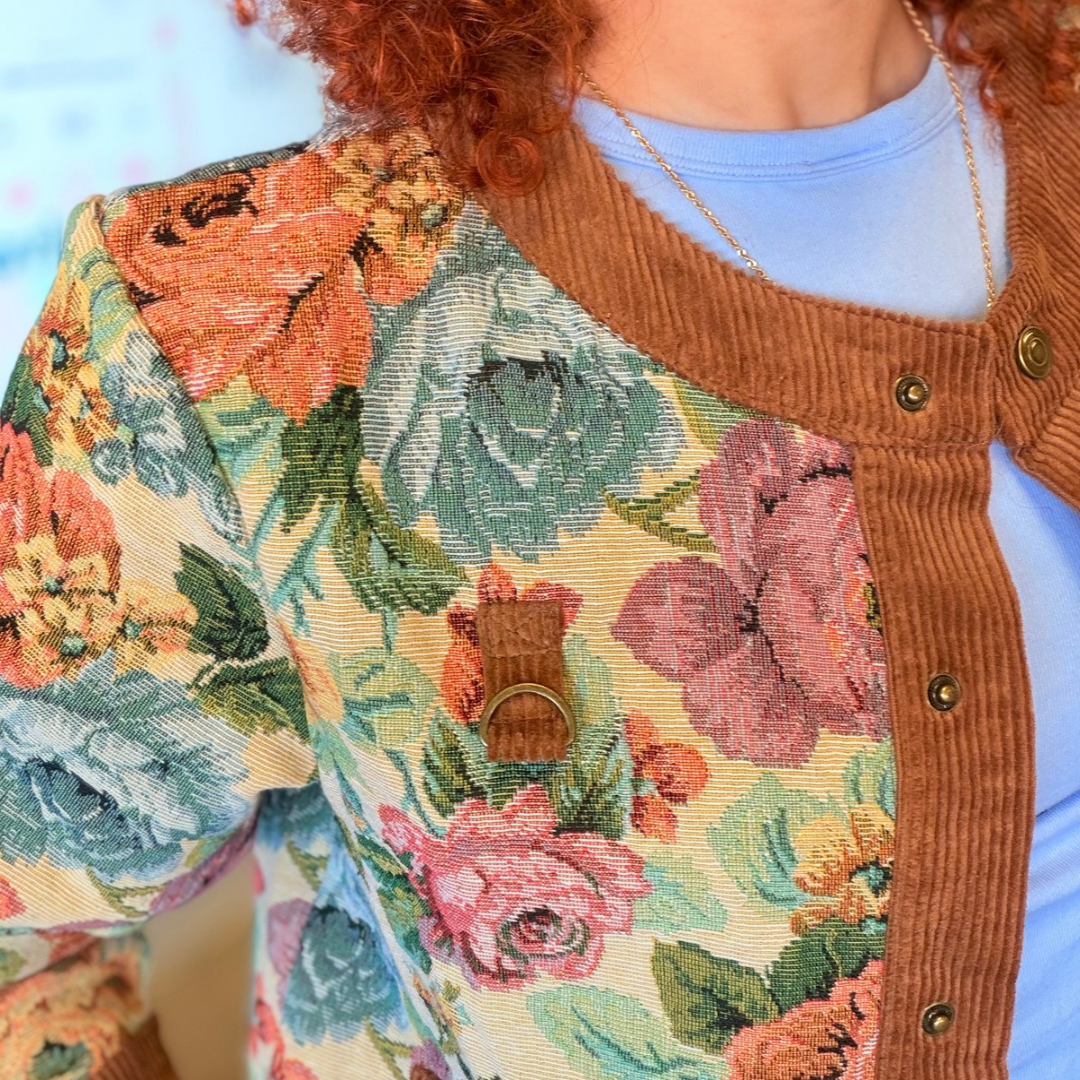 Jacket floral vintage – TTS FASHION