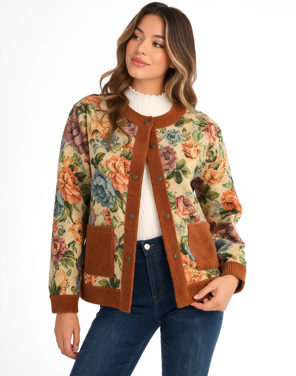 Jacket floral vintage – TTS FASHION