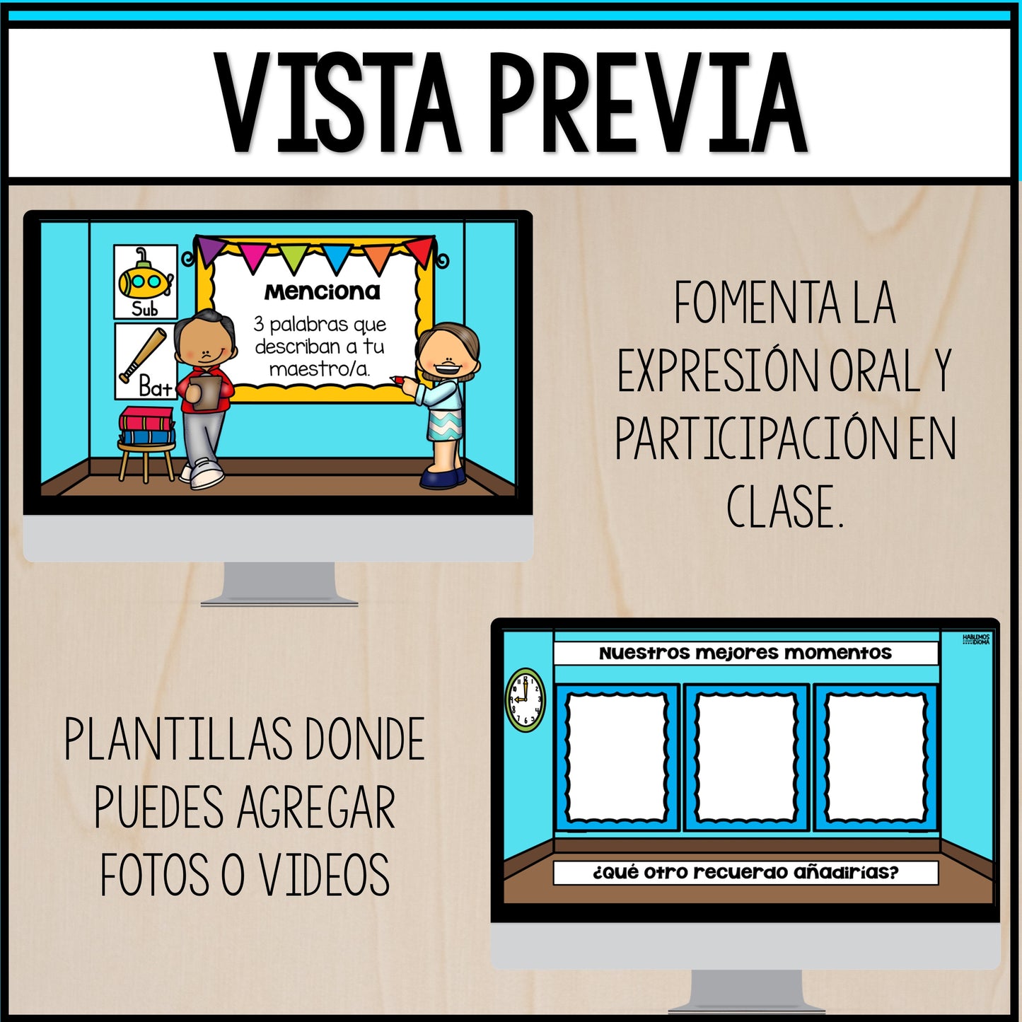 Actividades de fin de curso