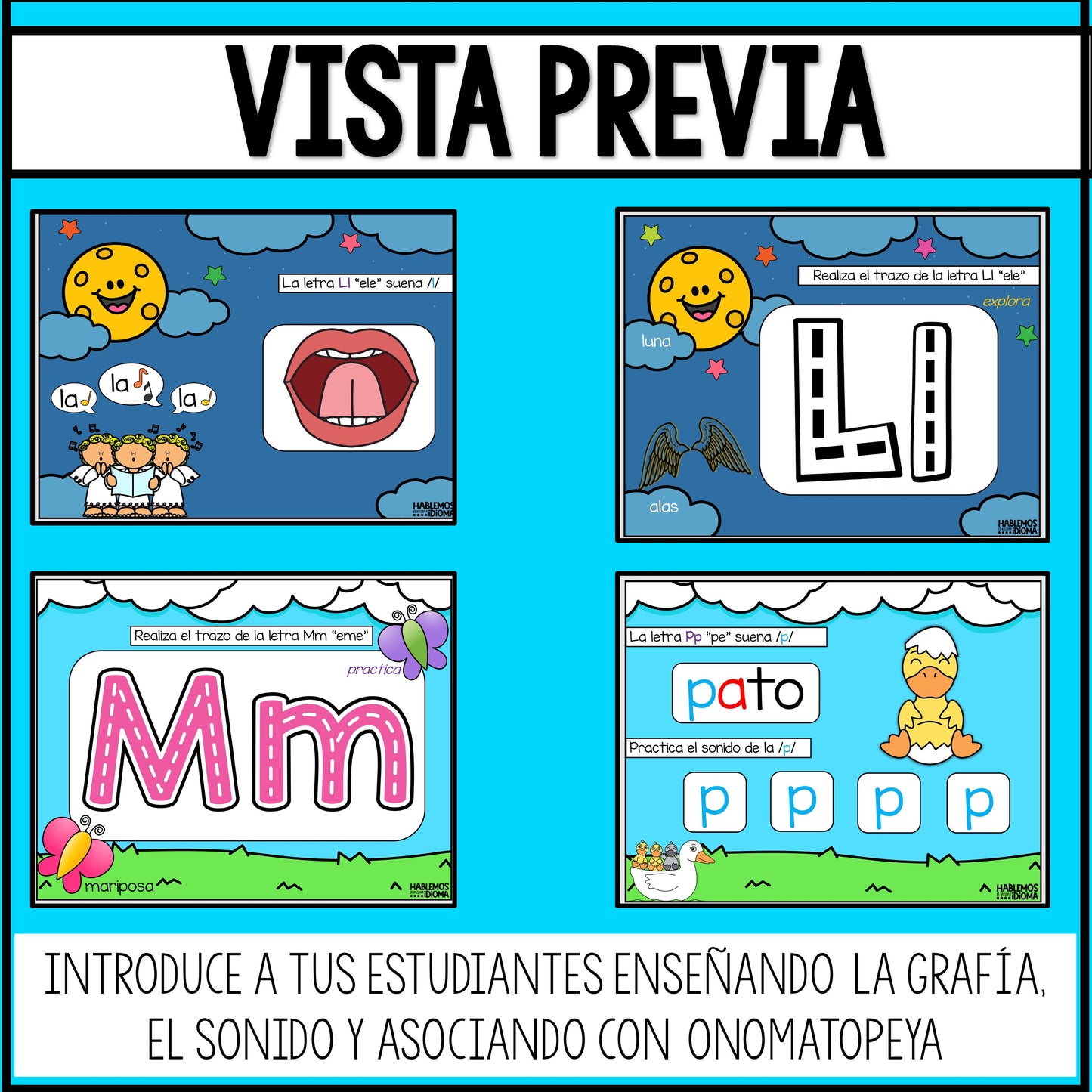 Reading and comprehension | Initial literacy MPSLT | Digital presentations