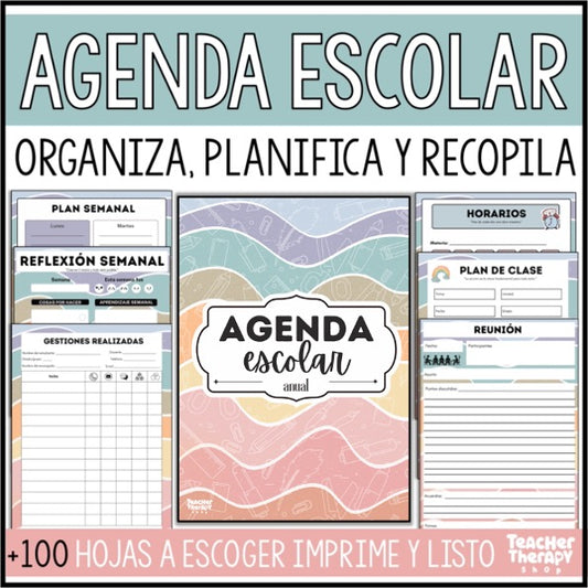 Agenda | Registro escolar y Planificador Docente