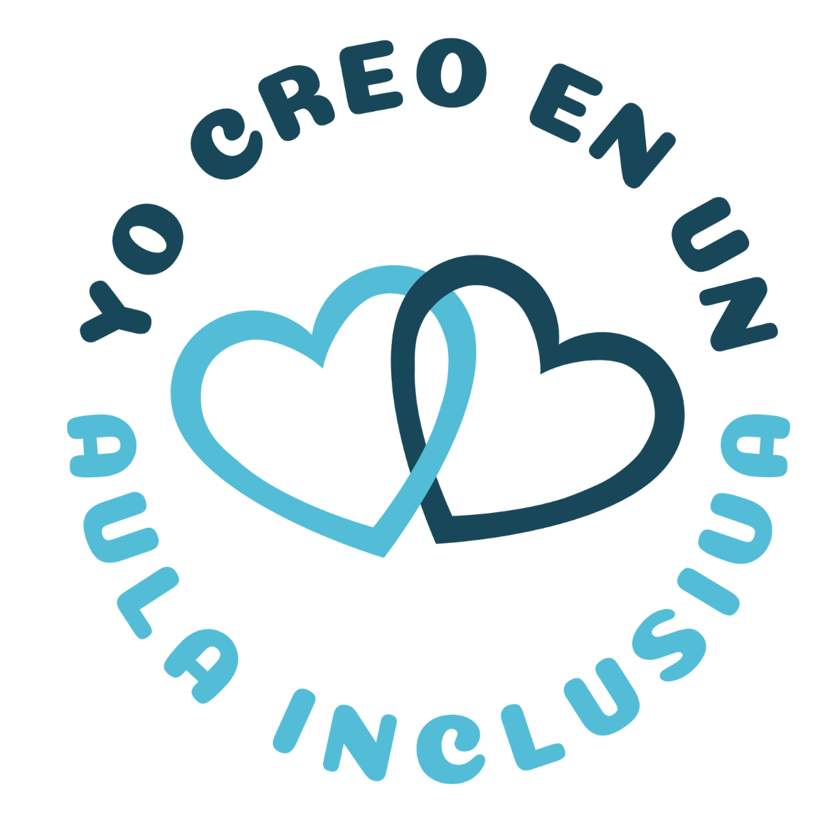 Yo creo en un aula inclusiva | Waterproff sticker