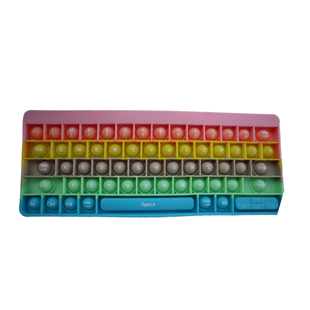 Teclado sensorial con apoyo visual| Lecto escritura | Fidget keyboard