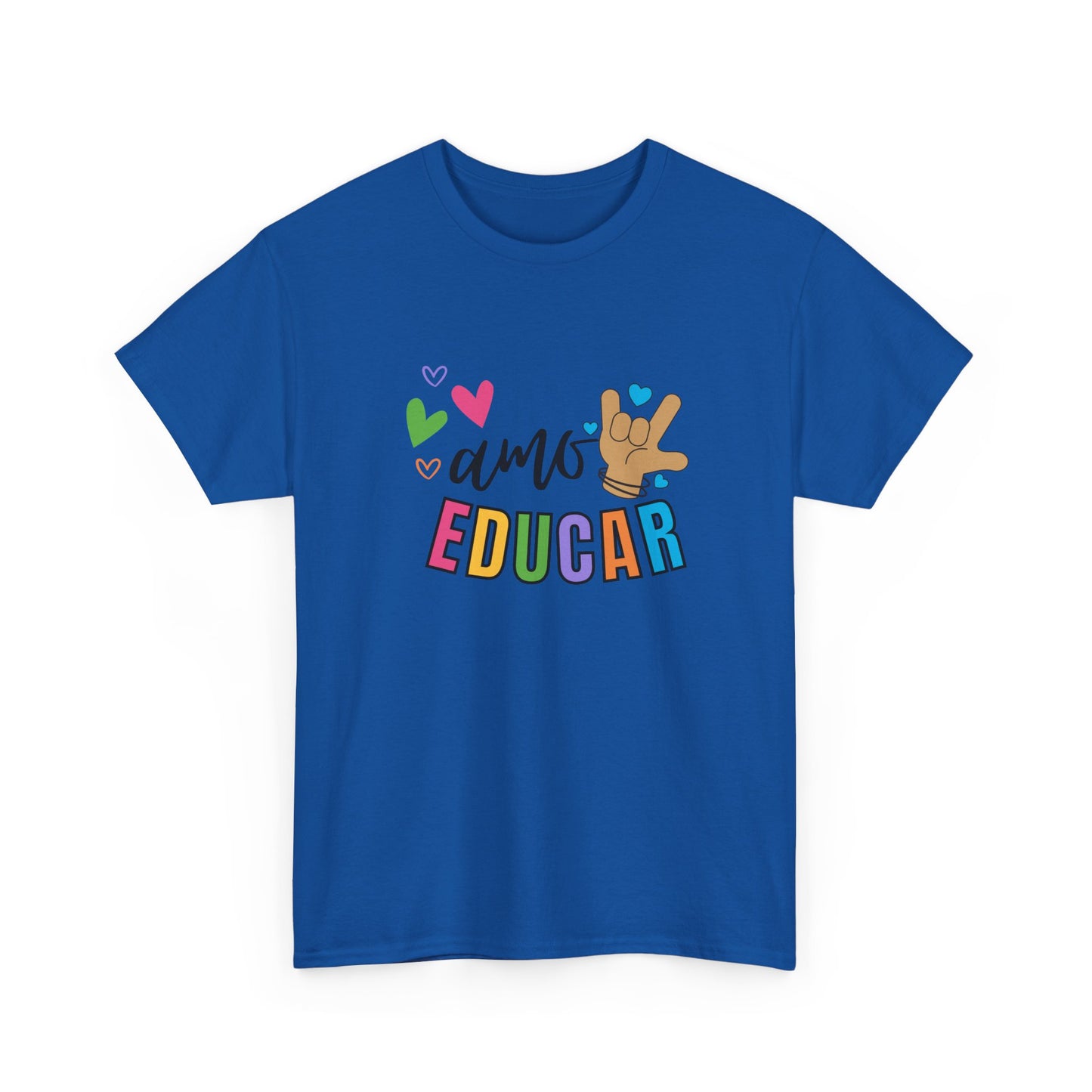 Amo educar unisex tshirt