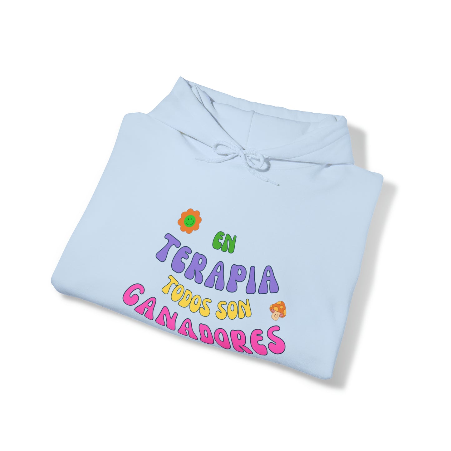 En terapia todos son ganadores | Terapista Hooded Sweatshirt