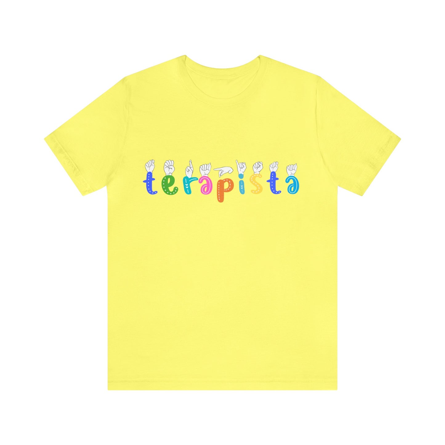 Terapista ASL | Unisex Jersey Short Sleeve Tee