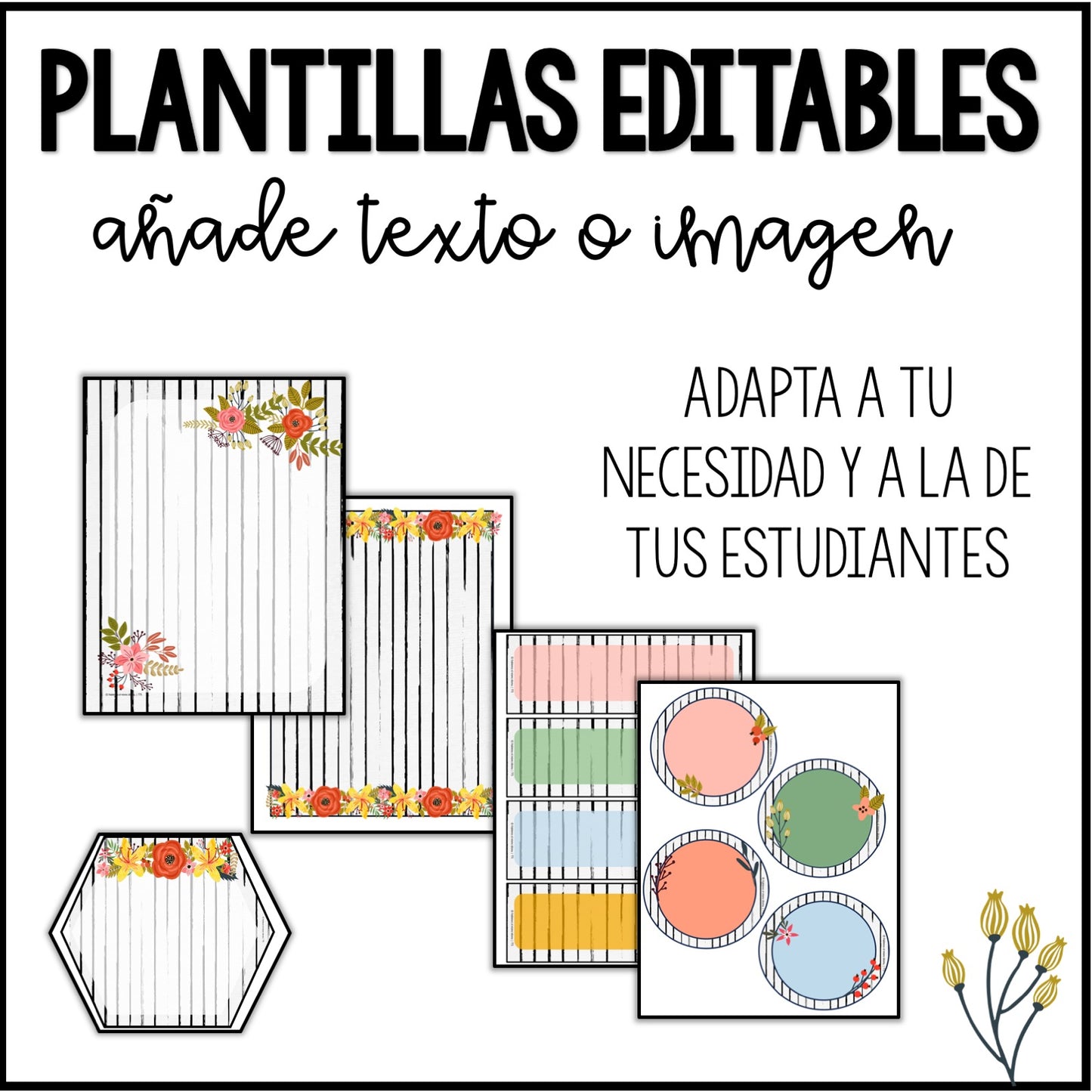 Decoración del salón | Flores | Paquete inclusivo