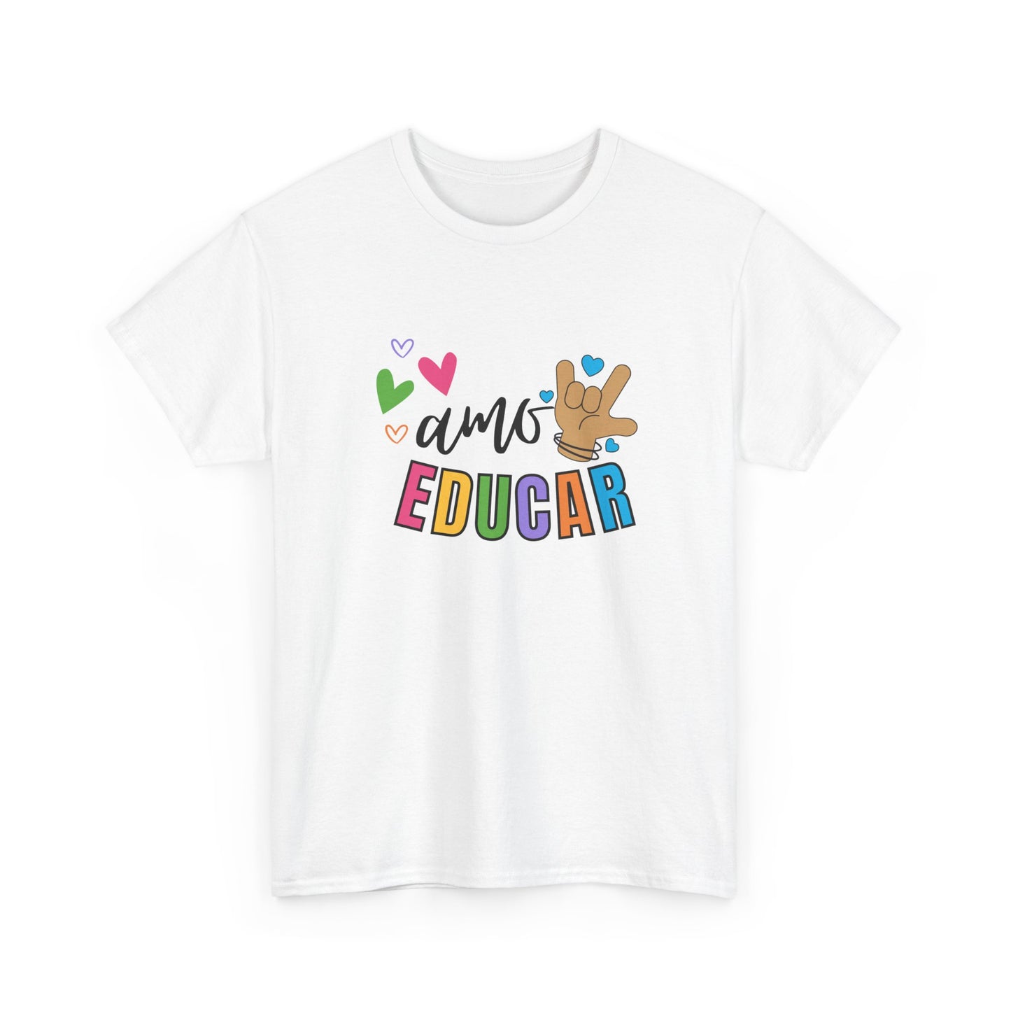 Amo educar unisex tshirt