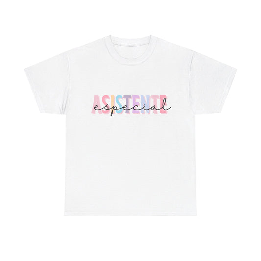 Asistente especial | T1 unisex tshirt | Colores pasteles