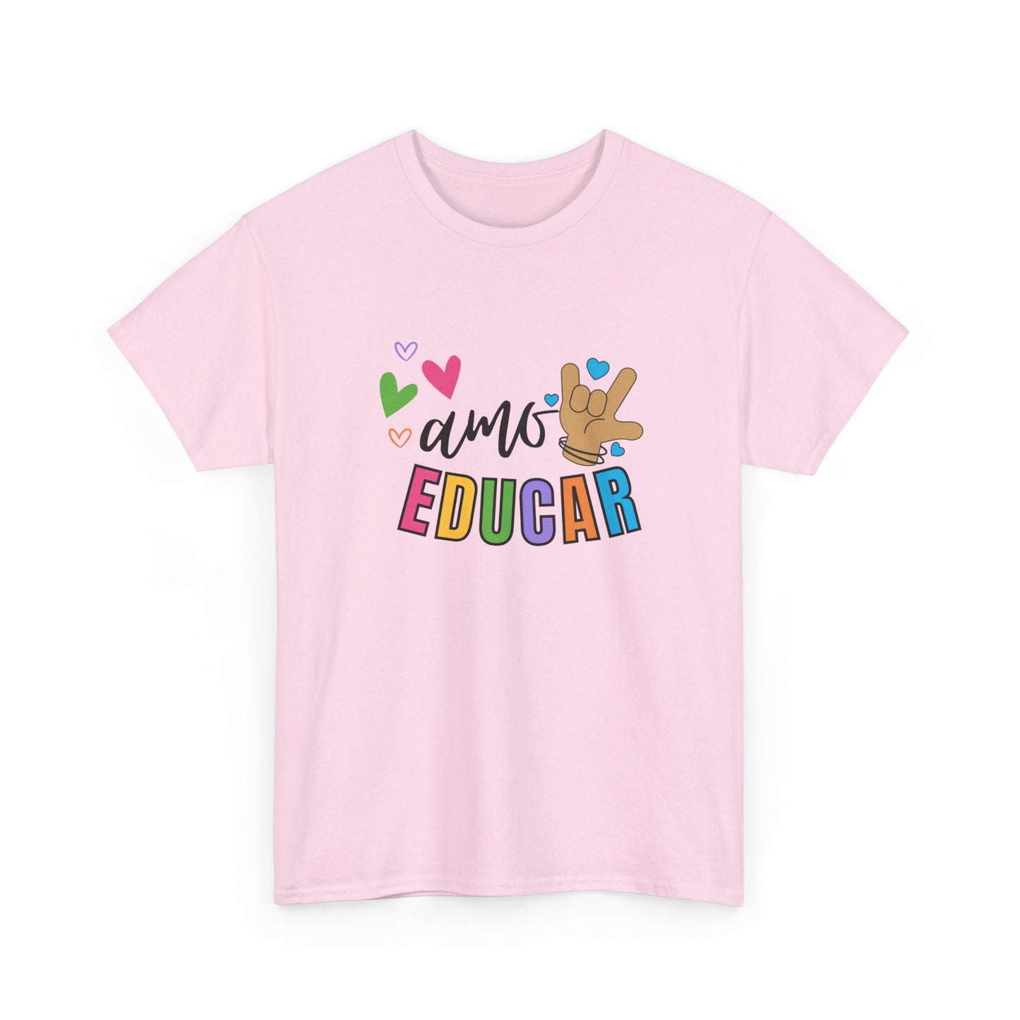 Amo educar unisex tshirt