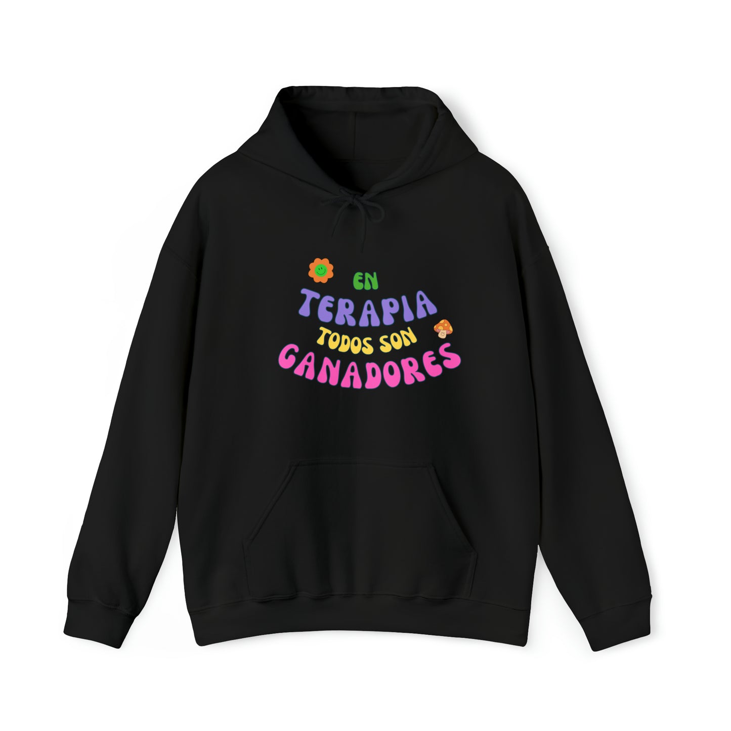 En terapia todos son ganadores | Terapista Hooded Sweatshirt