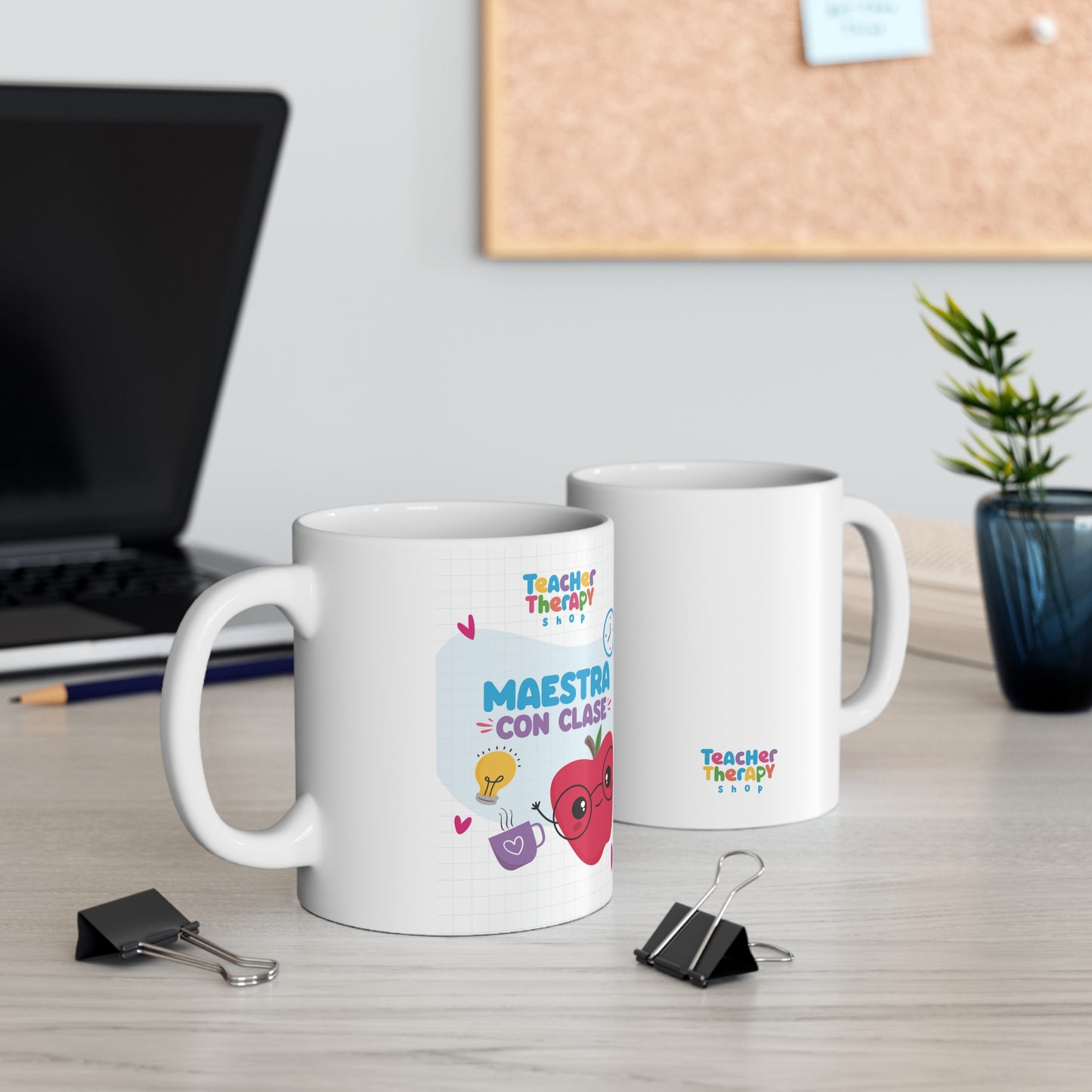 Maestra con clase | Taza 11oz