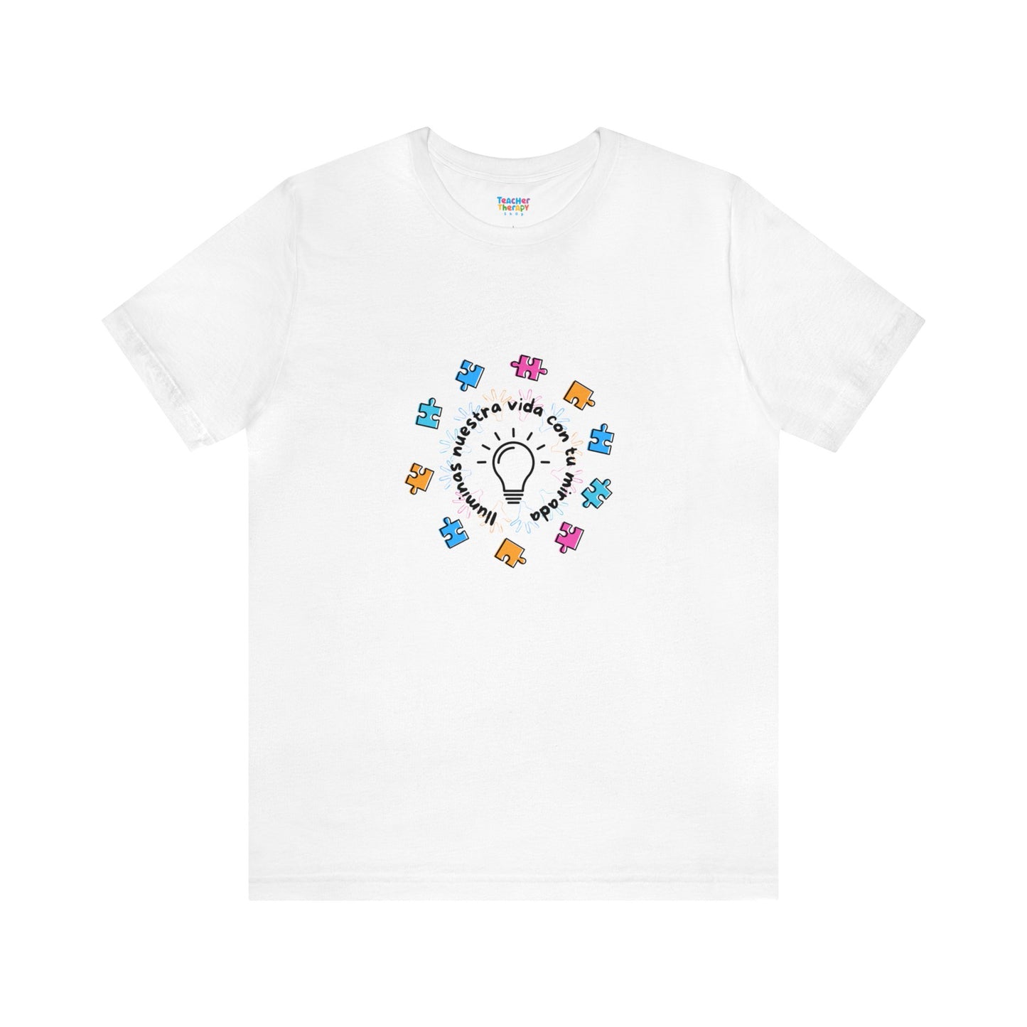 Puzzle bulb shirt | Autism awareness | Unisex Canva shirt