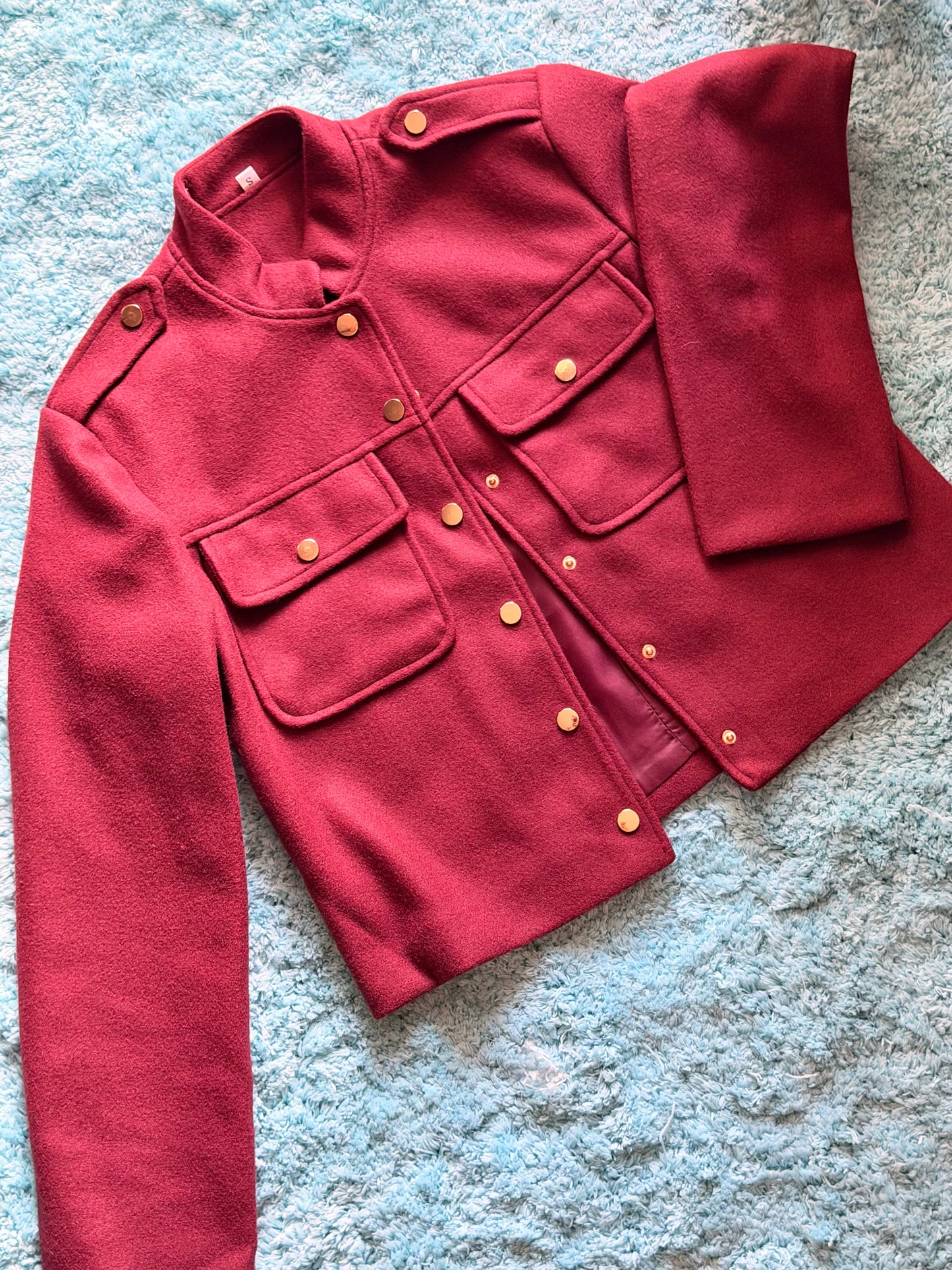 Chaqueta “Bordeaux Classic” vino |  TTS Fashion