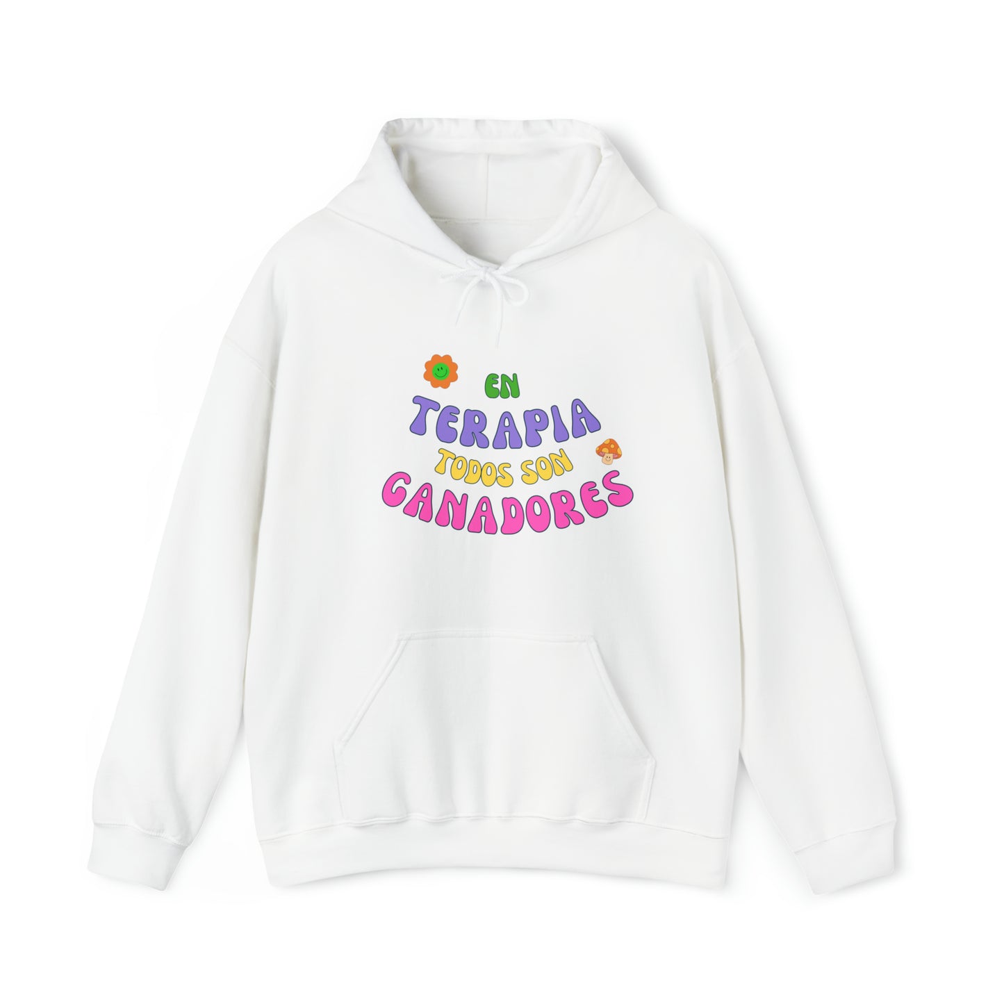 En terapia todos son ganadores | Terapista Hooded Sweatshirt