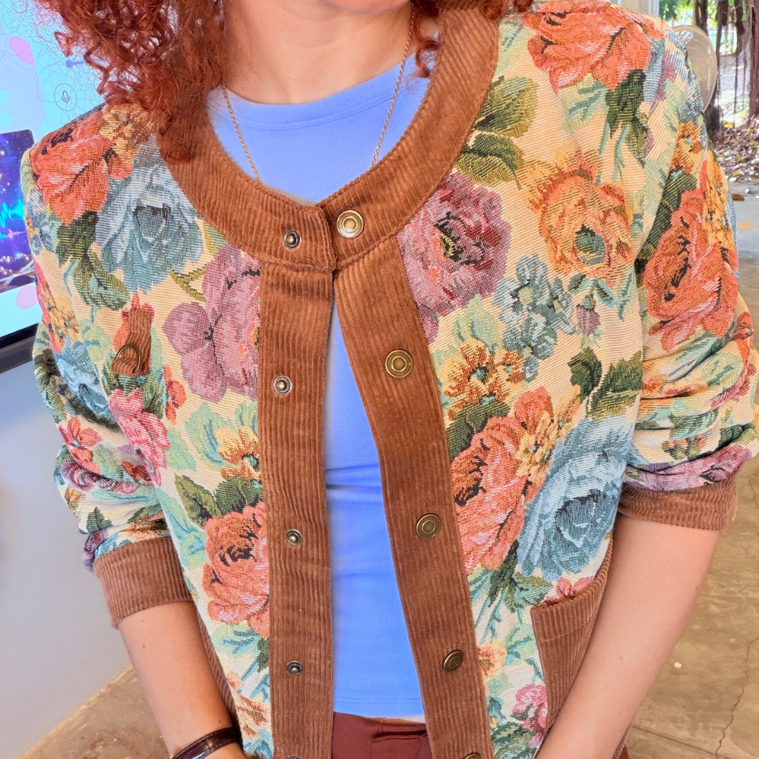 Jacket floral vintage – TTS FASHION