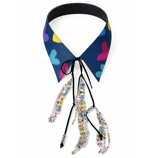 Collar Artesanal de Corazones | Statement piece