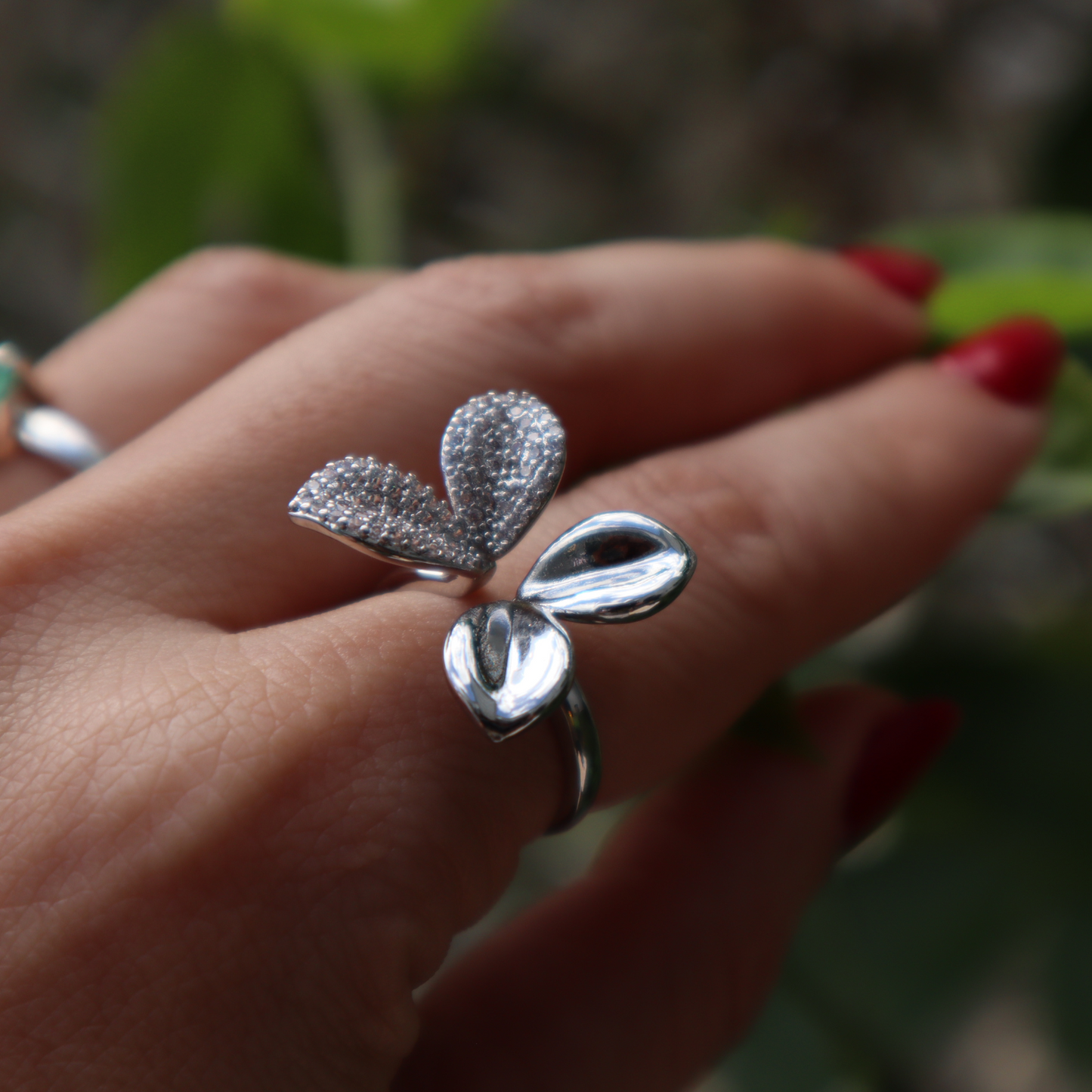 Renacer | Anillo en forma de mariposa | Butterfly ring