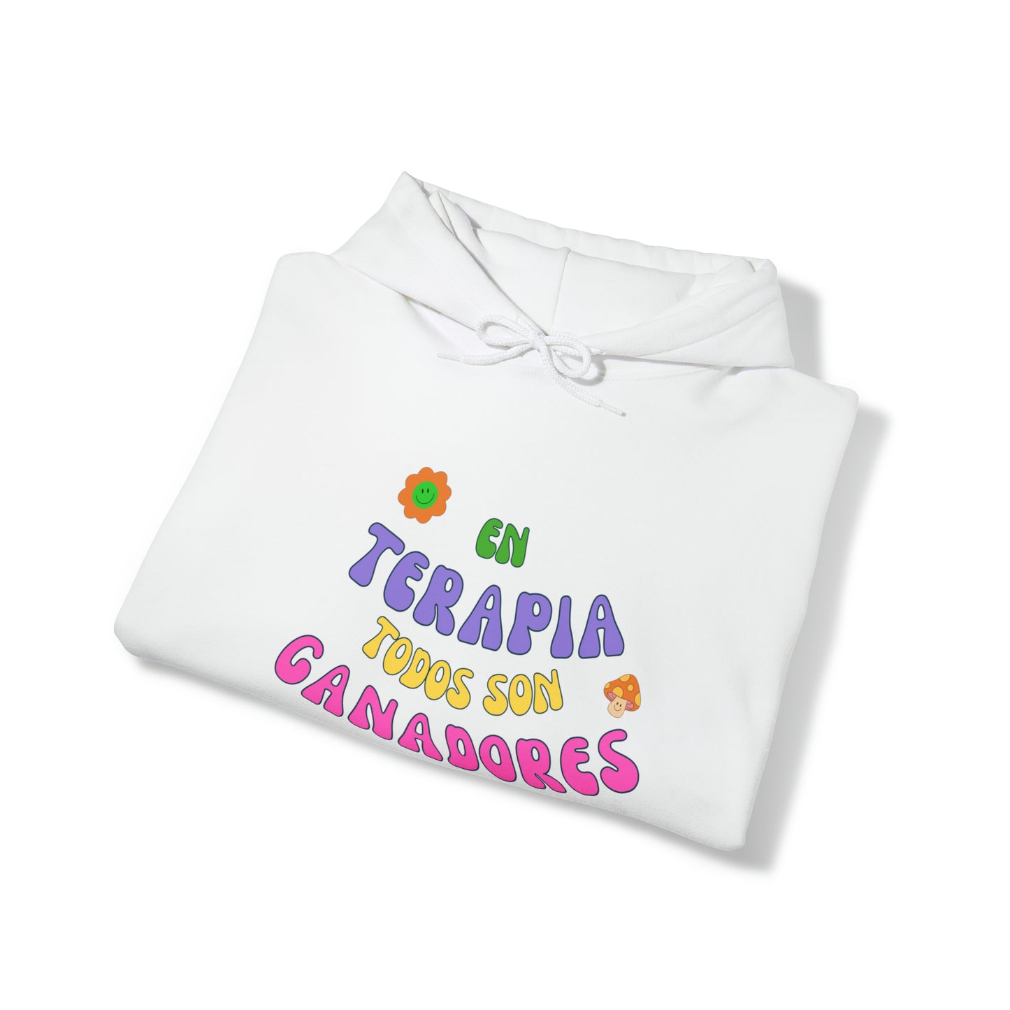 En terapia todos son ganadores | Terapista Hooded Sweatshirt