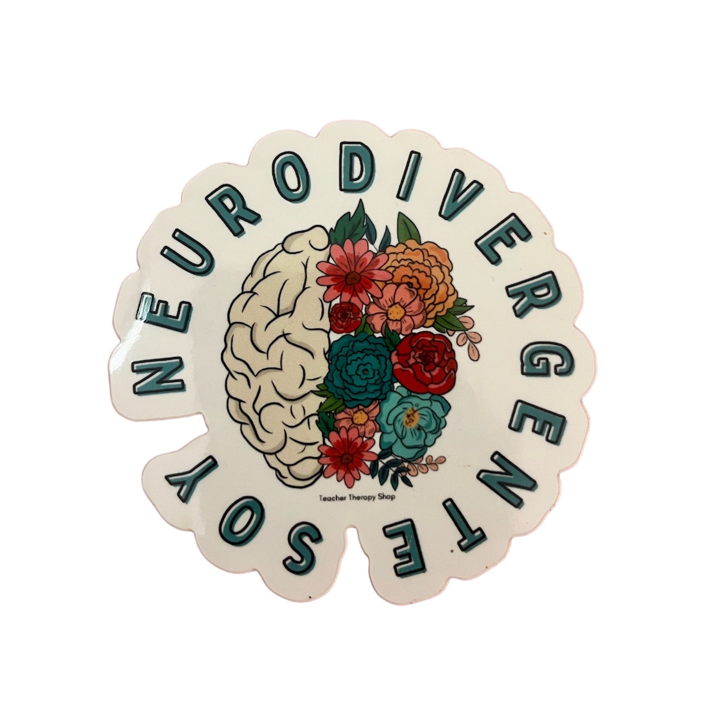 Soy neurodivergente| waterproof sticker