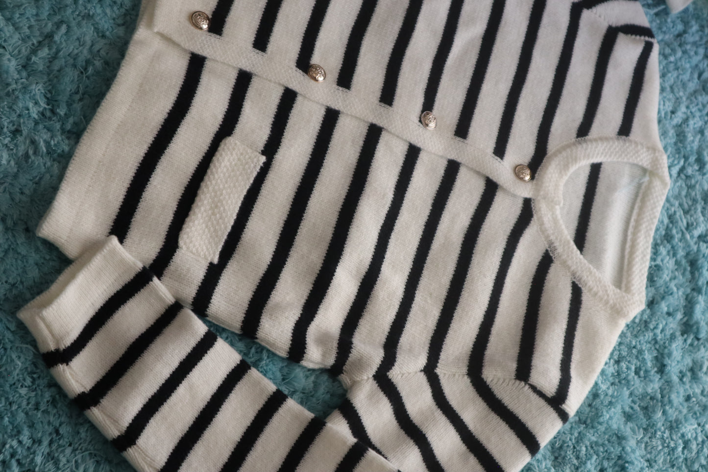 Suéter de rayas manga larga – TTS Fashion