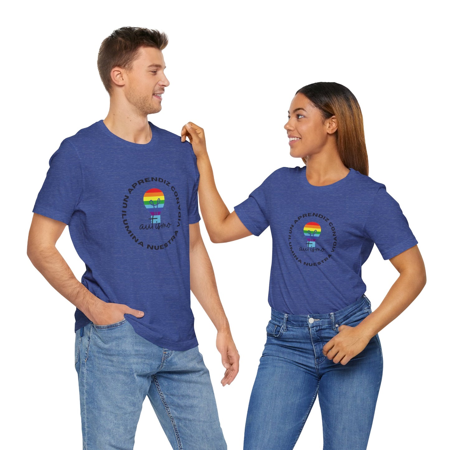 Autism all in blue | Autism awareness | Unisex Canva shirt 