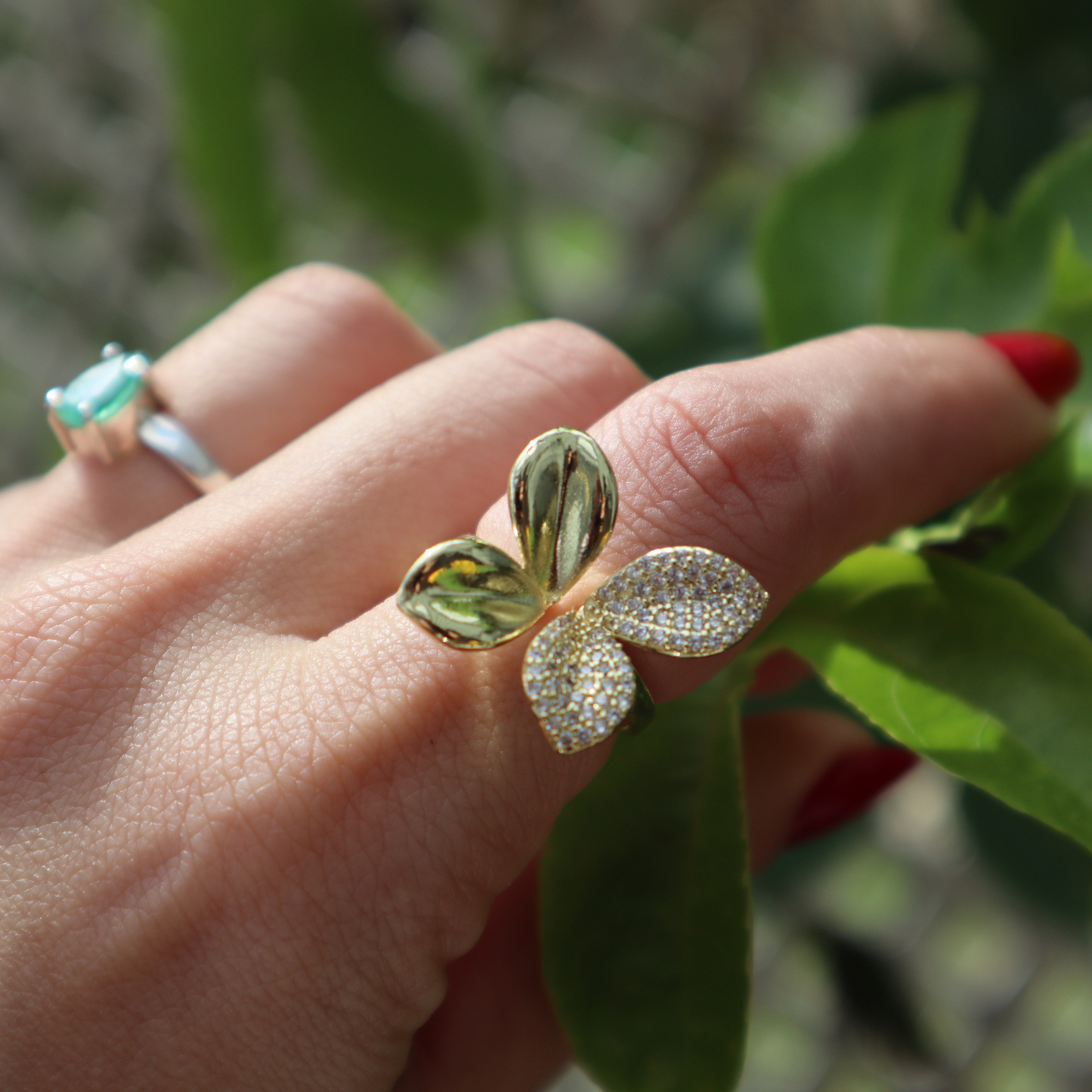 Renacer | Anillo en forma de mariposa | Butterfly ring