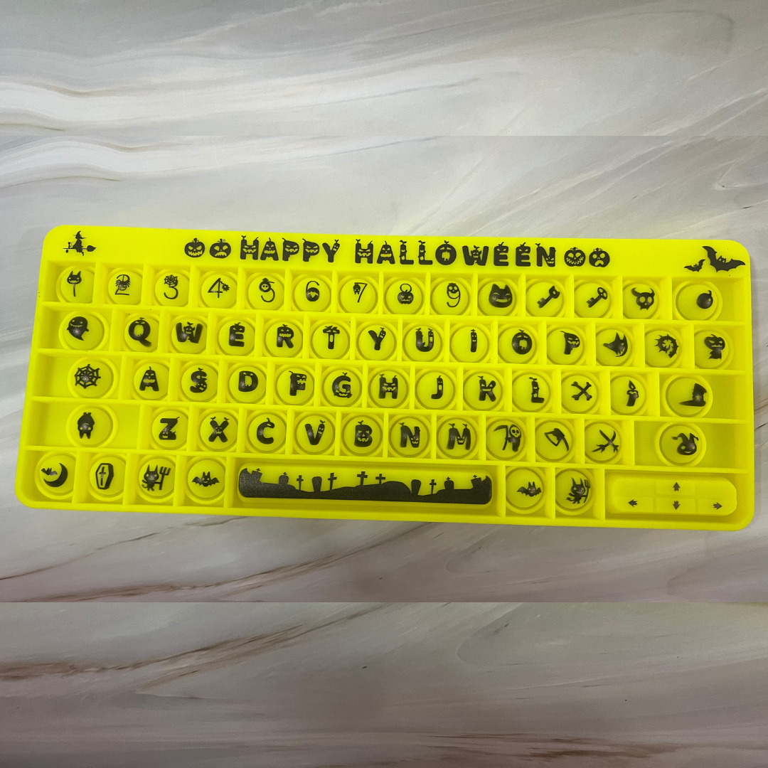 Sensory keyboard | Halloween | Fidget keyboard