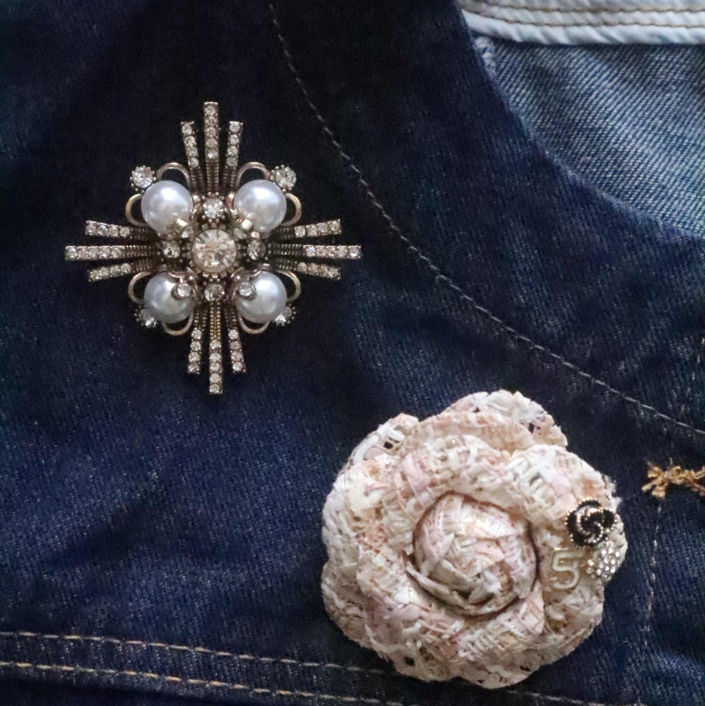 Chaleco denim con prendedores – TTS Fashion