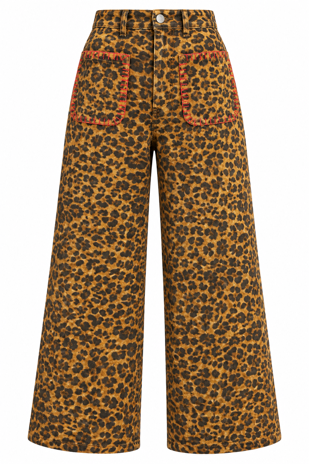 Pantalón Leopard Wide Leg  - TTS Fashion