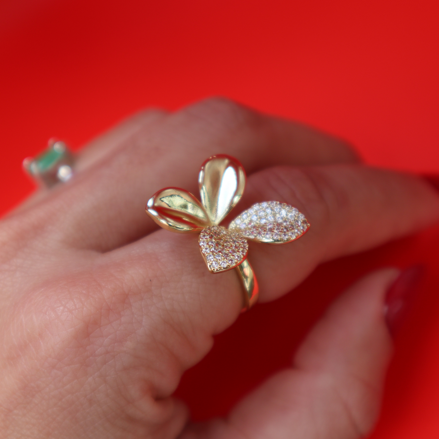 Renacer | Anillo en forma de mariposa | Butterfly ring